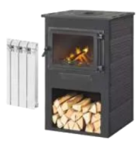 Отопительные печи с водяным контуром купить в Борисове недорого