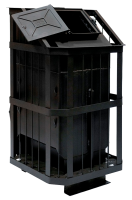 Банная печь с закрытой каменкой в Борисове