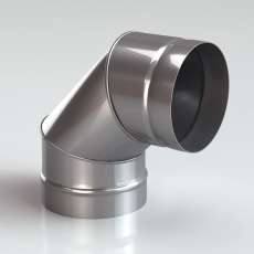 Колено (Отвод) 90 из нерж. ст. 430-0,8 мм купить в Борисове