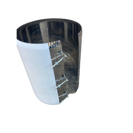 Хомут стяжной усиленный, нерж. ст. 430 в Борисове