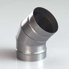 Колено (Отвод) 45 из нерж. ст. 430-0,8 мм купить в Борисове