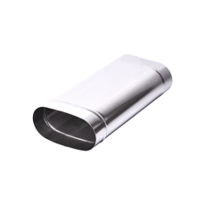 Труба овал. сечения (вставка) L-500 мм из нерж. ст. 304-1,0 мм купить в Борисове