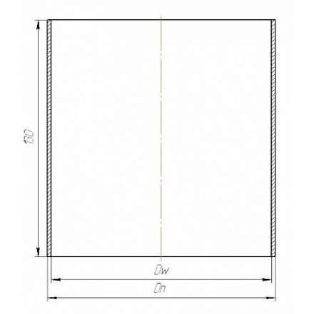 Гильза с конденсатоотводом 2 мм КПД ЧЕРНЫЙ в Борисове