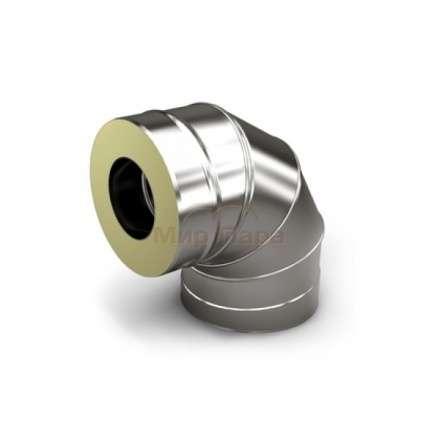 Сэндвич-Колено (Отвод) 90 из нерж. ст. 304-430 1,0-0,5 мм, утепл. 50 мм в Борисове