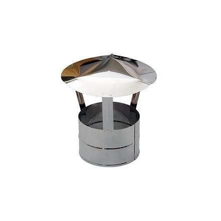 Зонт дымохода из нерж. ст. 304-0,5 мм купить в Борисове