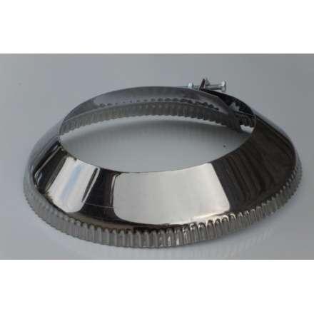 Косынка (юбка) для дымохода  из нерж.ст.  430-0,5 мм купить в Борисове