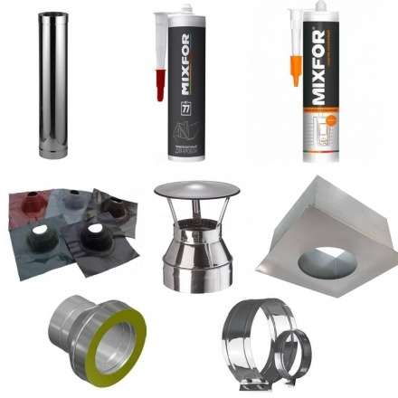 Комплект для печей диаметр 200 мм купить в Борисове