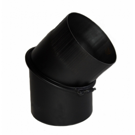 Дымоходное колено (отвод) KAISER PIPES (2мм) сегментное, поворотное 45° купить в Борисове