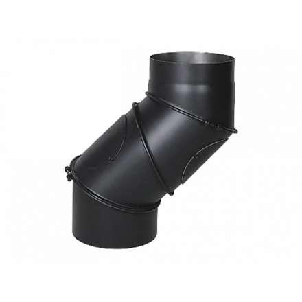 Колено поворотное Darco 4 секции 2 мм черное купить в Борисове