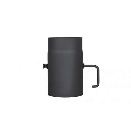 Труба с шибером 250 мм КПД ЧЕРНЫЙ фото Труба с шибером 250 мм КПД ЧЕРНЫЙ фото в Борисове