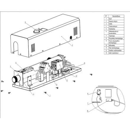 Электрический котёл ElectroVeL ЭВПМ-9_ВКР в Борисове