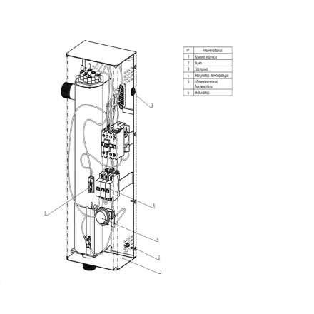 Электрический котёл ElectroVeL ЭВПМ-6_ВКР в Борисове