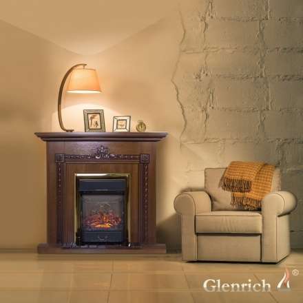 Электрокамин Glenrich Majestic Brass в Борисове