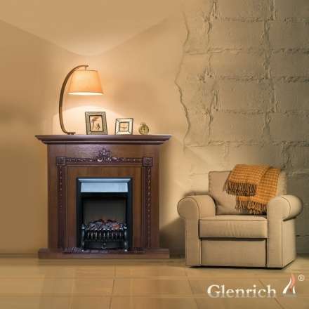 Электрокамин Glenrich Fobos Black в Борисове