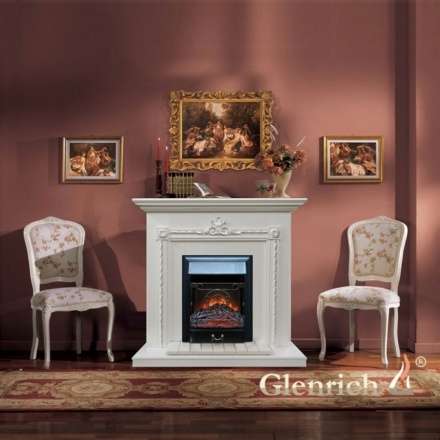 Электрокамин Glenrich Majestic Black в Борисове