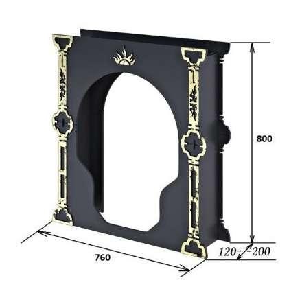 Портал Царь-печи большой стальной в Борисове