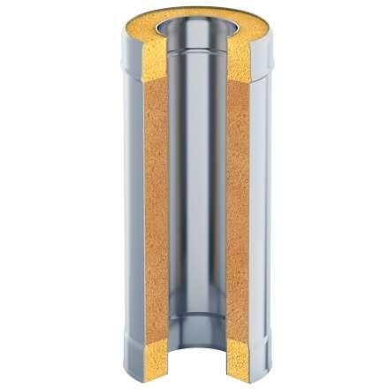 Труба-термо 0,25 м GS AISI 430-430-0,8-0,5 мм в Борисове