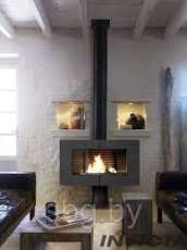 Печь-камин Invicta Antaya в интерьере чугунная Амазонка бай фото в Борисове