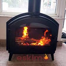 Купить Печь-камин Invicta Stimo в интерьере чугунная в Борисове в Борисове