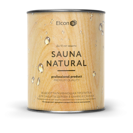 Пропитка для бани и сауны Elcon (Элкон) Sauna Natural 2 л в Борисове