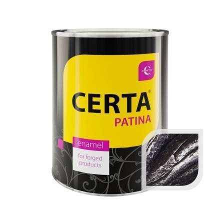 Термостойкая краска CERTA Патина Серебро 0,8 кг в Борисове