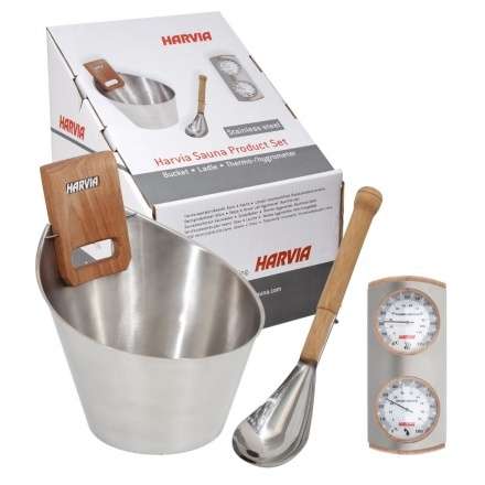 Набор HARVIA SA006 (шайка+черпак+термогигрометр) в Борисове