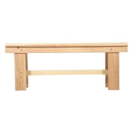 Лавочка разборная 100х33х43 см для бани и сауны (липа) 03600 в Борисове