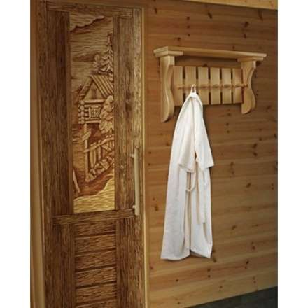 Полка с вешалкой 6 рожков 32412 в Борисове