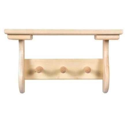 Полка с вешалкой 3 рожка 32413 в Борисове