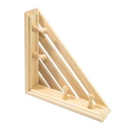 Полка угловая с вешалкой 4 рожка М-46 в Борисове