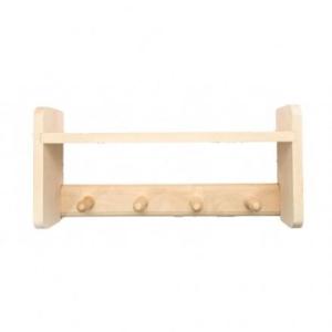 Полка с вешалкой 1 уровень 4 рожка в Борисове