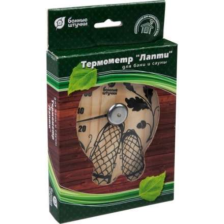 Термометр Лапти для бани и сауны 18040 в Борисове
