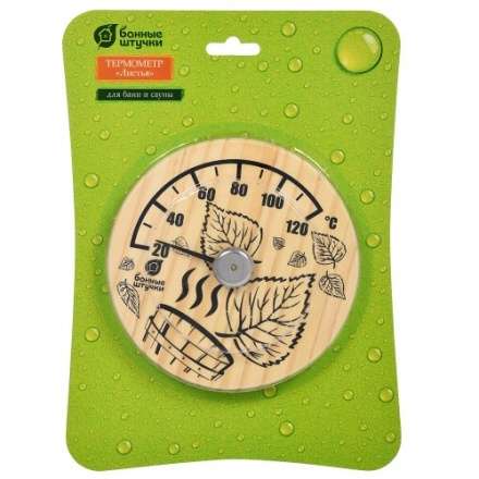 Термометр Листья для бани и сауны 18041 в Борисове