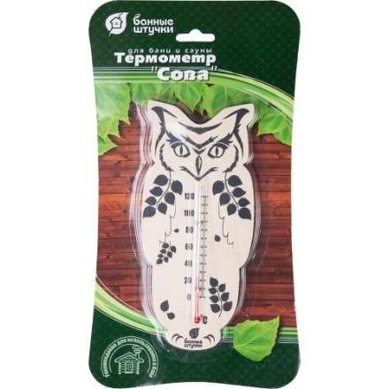 Термометр Сова для бани и сауны 18051 в Борисове