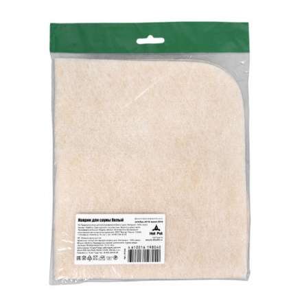 Коврик для бани белый 41216 в Борисове