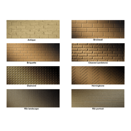 Плита SkamoStove Board Decor 1000x610x25 мм брикет в Борисове
