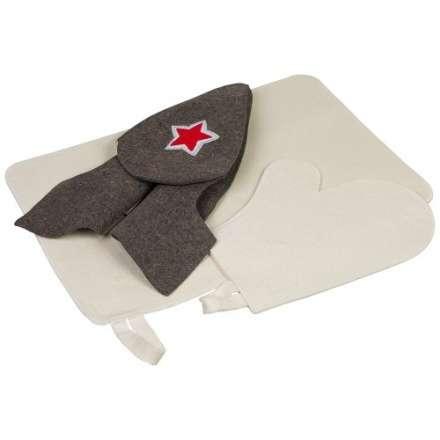 Набор из 3-х предметов (шапка Будёновка, рукавица, коврик) 41096 в Борисове