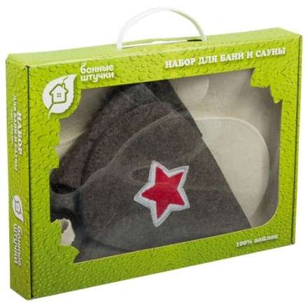 Набор из 3-х предметов (шапка Будёновка, рукавица, коврик) 41096 в Борисове
