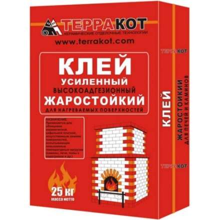 Клей усиленный Терракот жаростойкий (25 кг) купить в Борисове