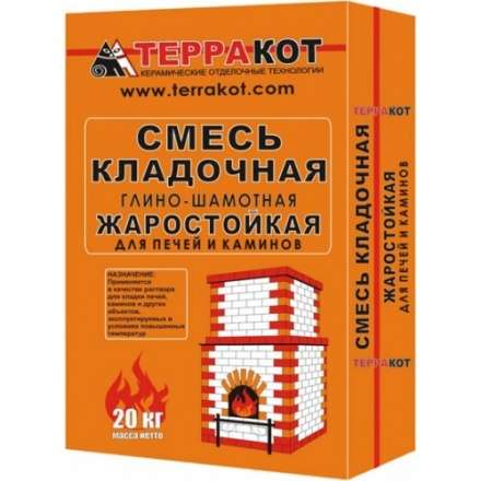 Смесь кладочная глино-шамотная 5кг в Борисове