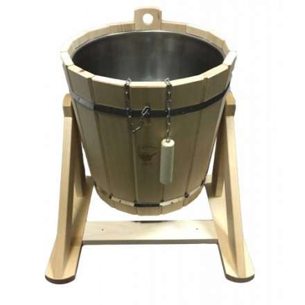 Обливное ведро 20л с нержавеющей вставкой М-65 купить в Борисове