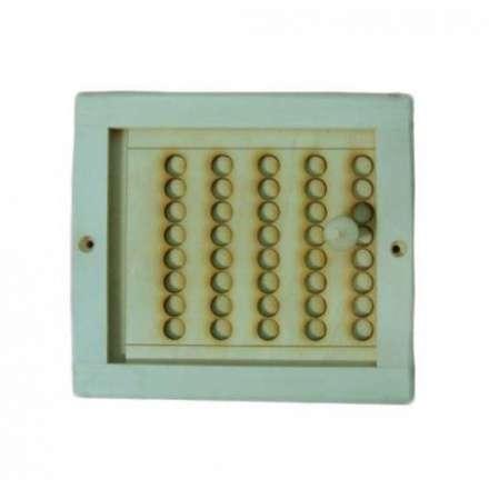 Вентиляционная решетка малая с задвижкой (РВ3-М) купить в Борисове