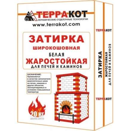 Затирка жаростойкая 20кг купить в Борисове