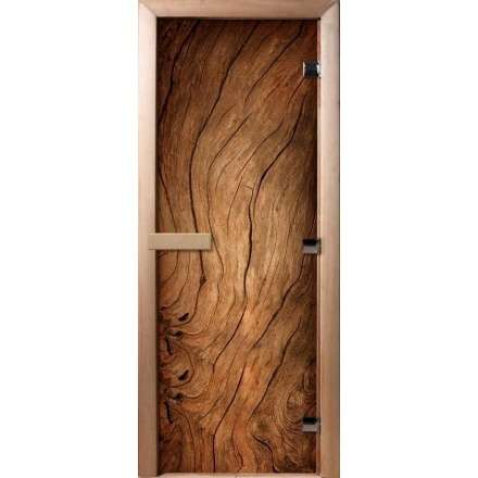 Дверь для сауны Doorwood с фотопечатью A052 1900x700 в Борисове