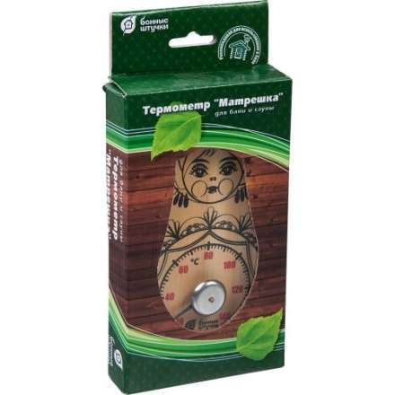 Термометр Матрёшка для бани и сауны 18046 в Борисове