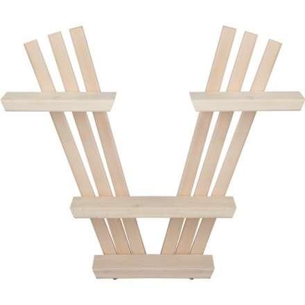 Полка настенная V-образная трехъярусная в Борисове