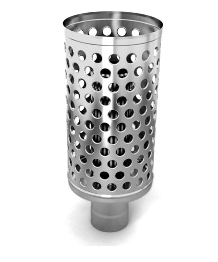 Каменка натрубная ДИЗЕЛЬ, ф115, 1/0,5мм, нерж/нерж купить в Борисове