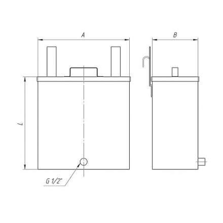Бак Ferrum Комфорт навесной для печи 60 л в Борисове