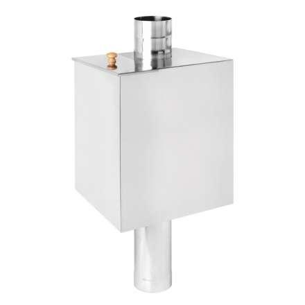 Бак Везувий нерж. 55 л на трубе d120 (прямоуг.) купить в Борисове