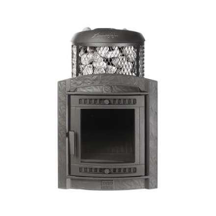 Печь банная ProMetall Атмосфера L комбинированная сетка-ламель Змеевик в Борисове